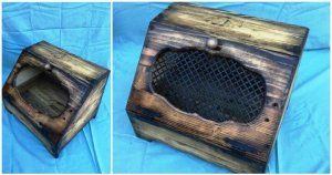Wood Pallet Bread Box
