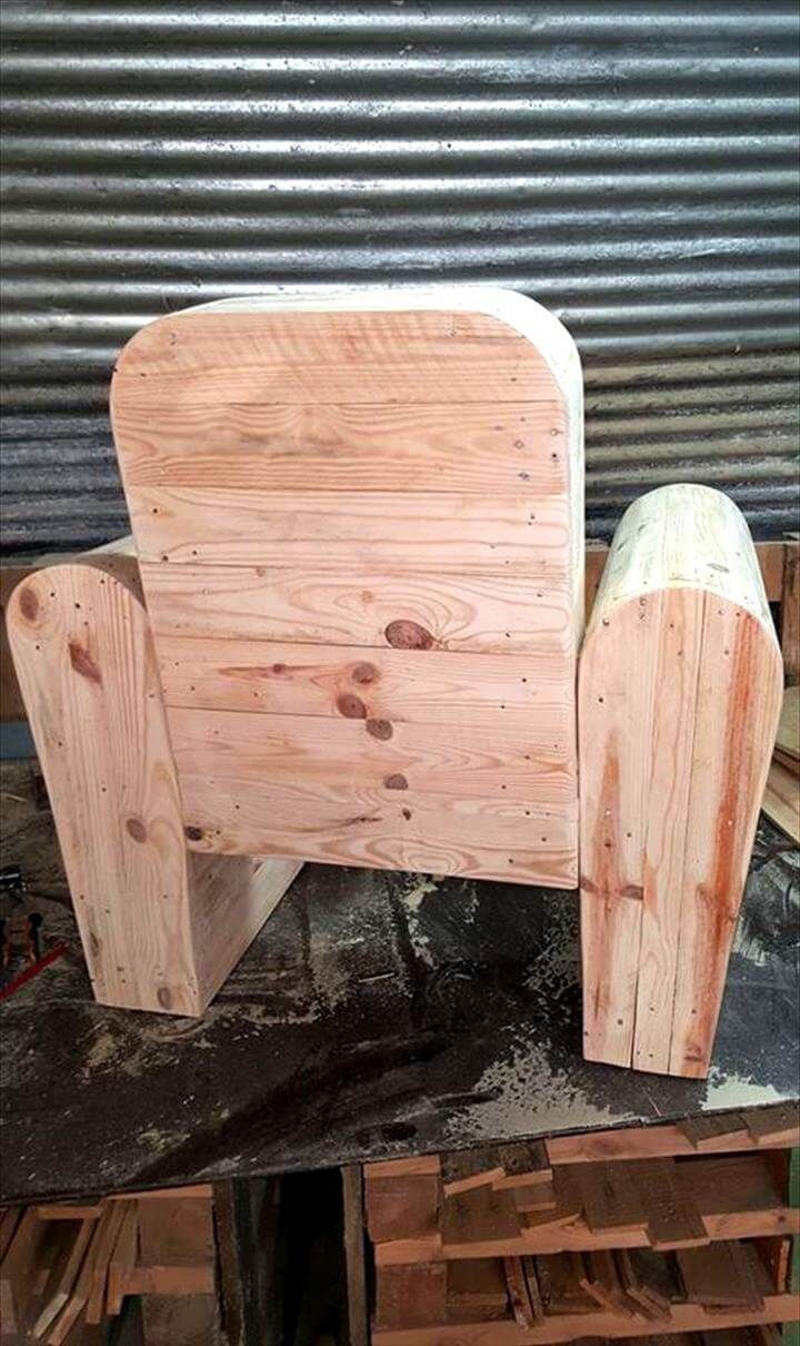 pallet seat chair