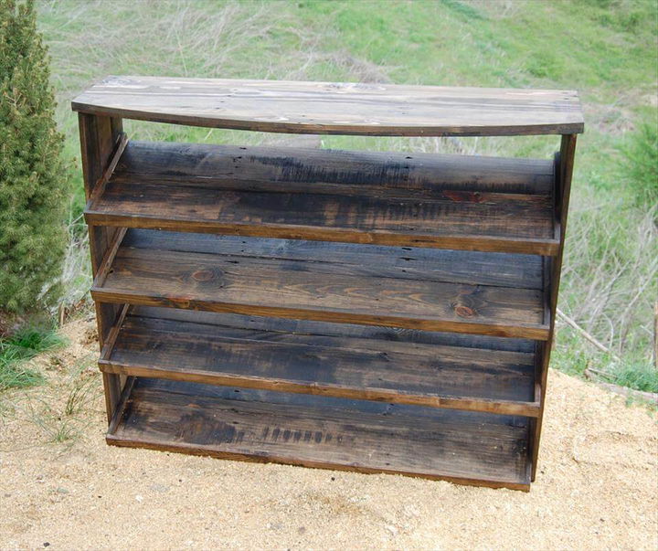 pallet entryway table