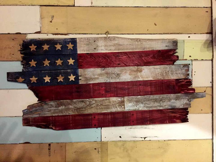 pallet flag