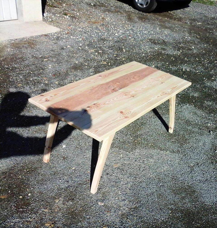 elegant style pallet coffee table