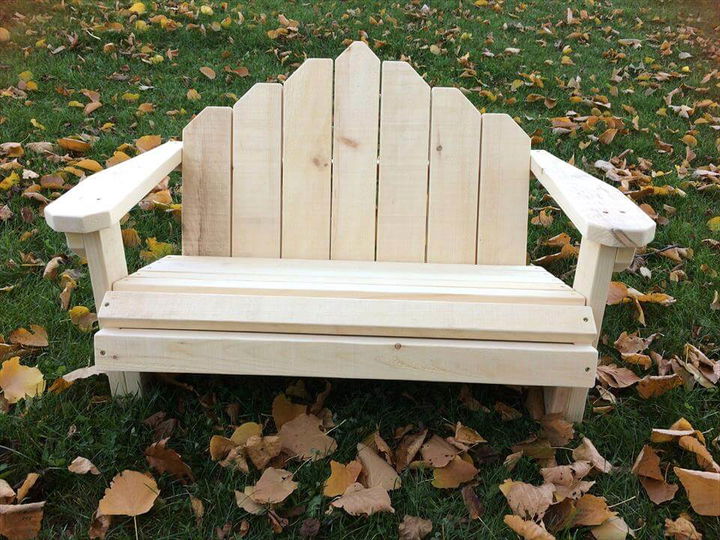 lovely pallet bench seat design