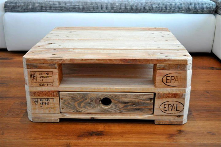 adorable pallet coffee table