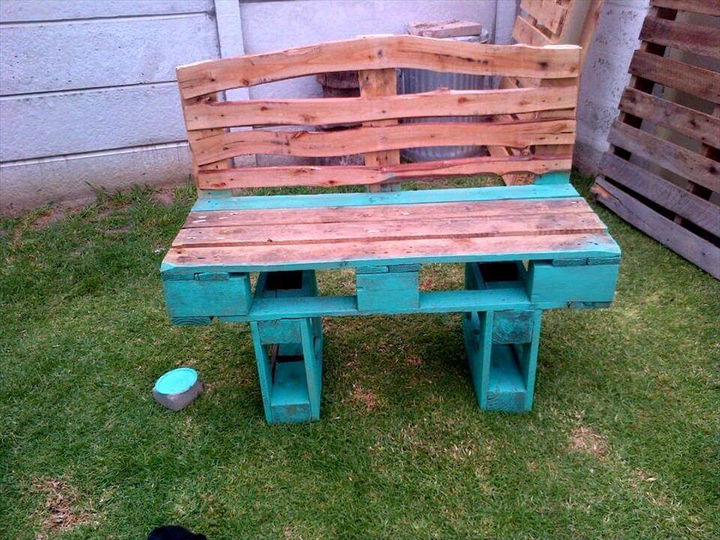 awesome pallet bench seat