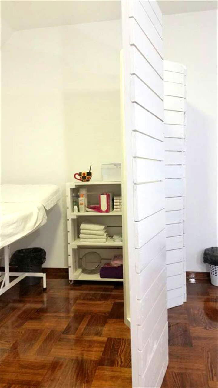 pallet room divider