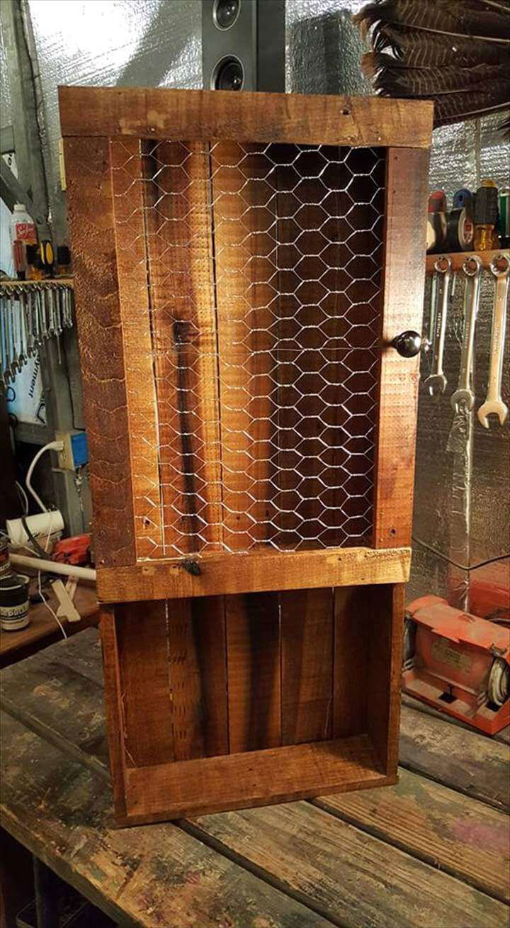 wooden pallet kitchen pantry