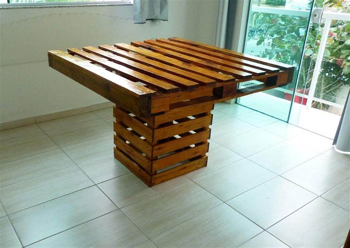 awesome pallet dining table design