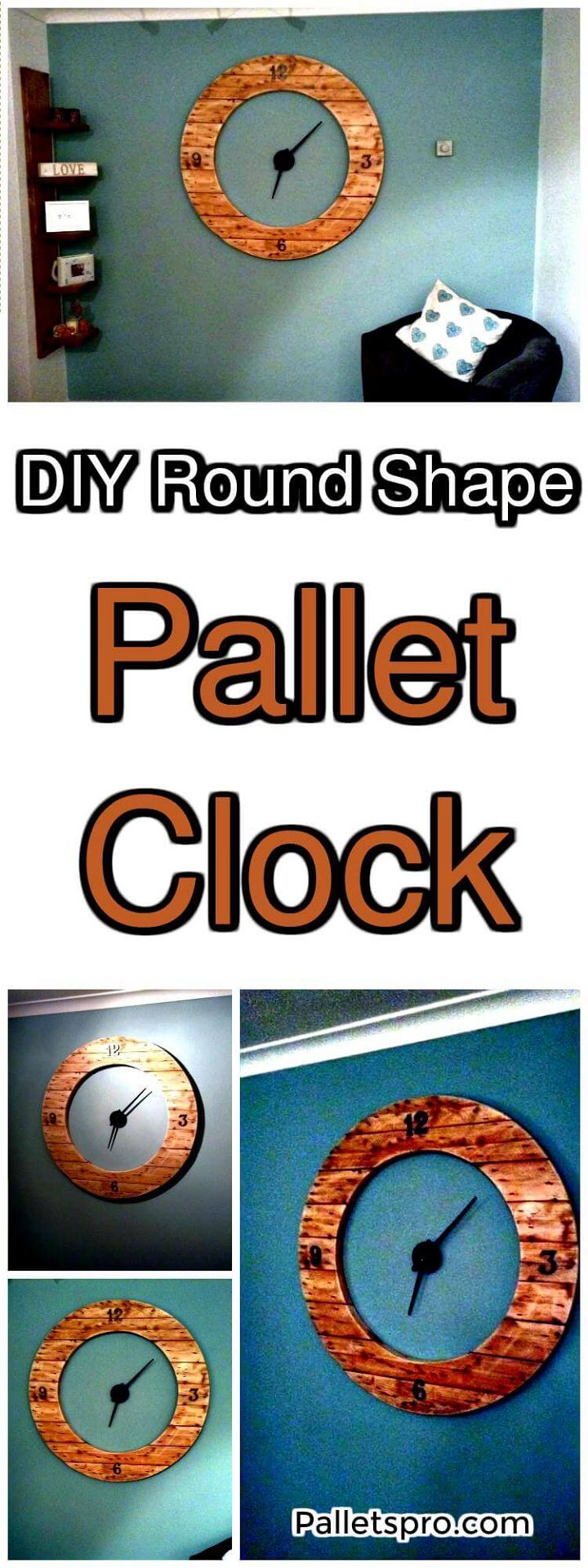 Pallet Clock