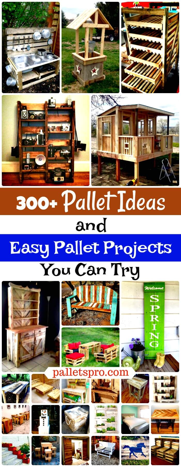 Pallet Ideas and Easy Pallet Projects