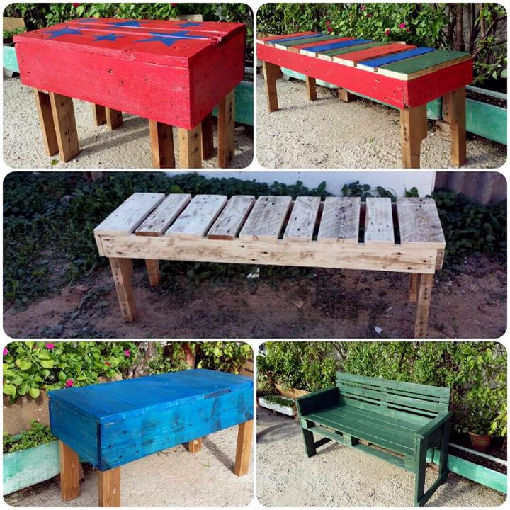 pallet benches