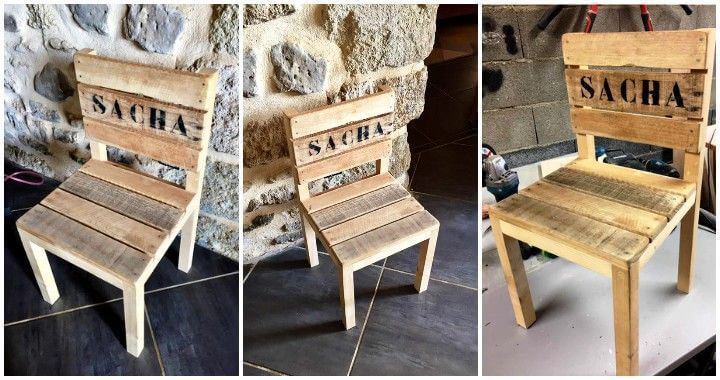 Diy Pallet Chair For Kid S Pallets Pro