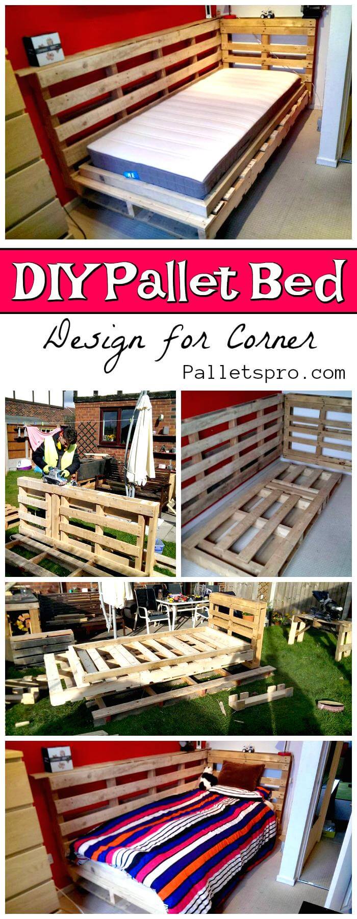 Pallet Bed