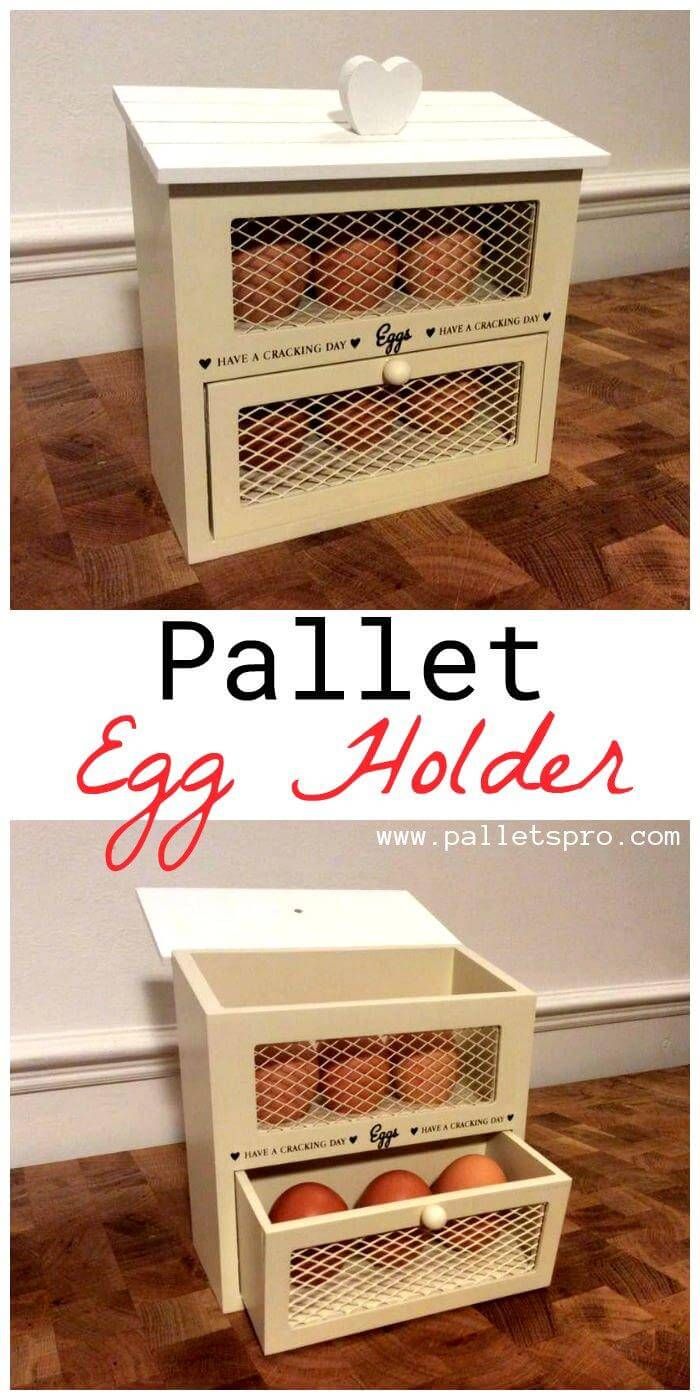 Pallet Egg Holder